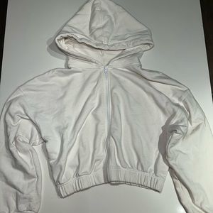 Brandy Melville Cropped Zip Up